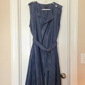 Jean Wrap Dress
